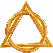 Triangle abstrait PNG découpe