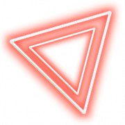 Triángulo abstracto transparente