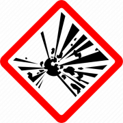 Треугольник взрывной знак PNG изображения