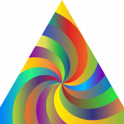 Üçgen geometrik PNG kesimi