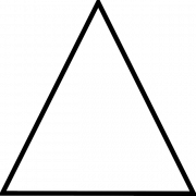 Driehoek PNG -afbeelding HD