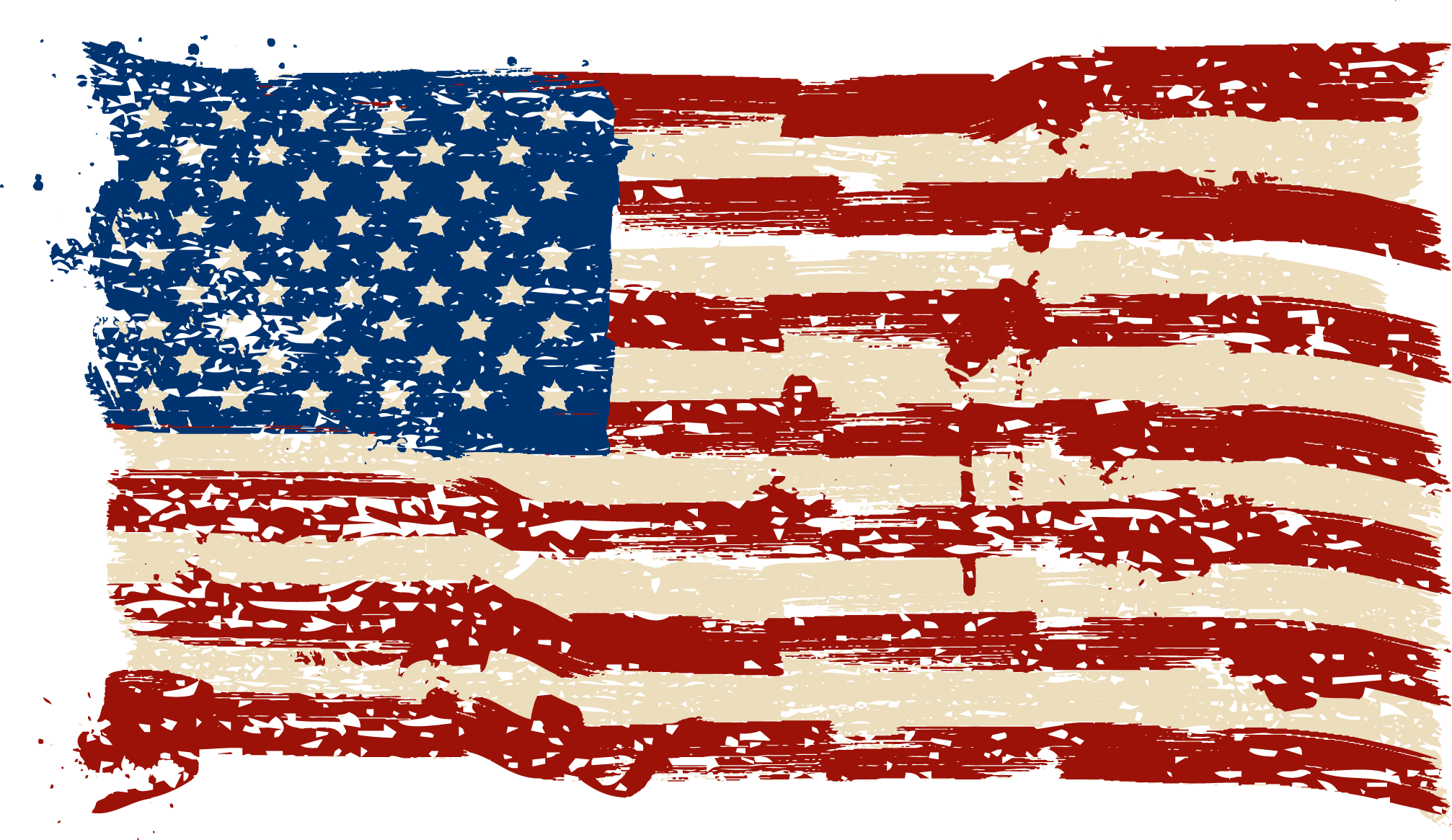 USA Flag PNG Bild