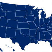 USA Map PNG File