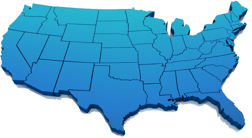 USA Map Transparent