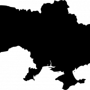 Oekraïne kaart PNG -bestand