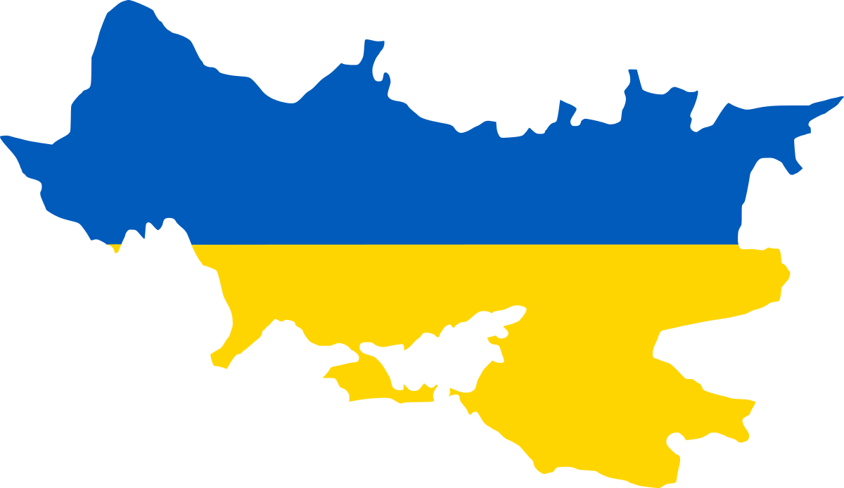 Ukraine Map PNG Photo