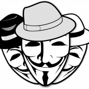 V For Vendetta Mask PNG