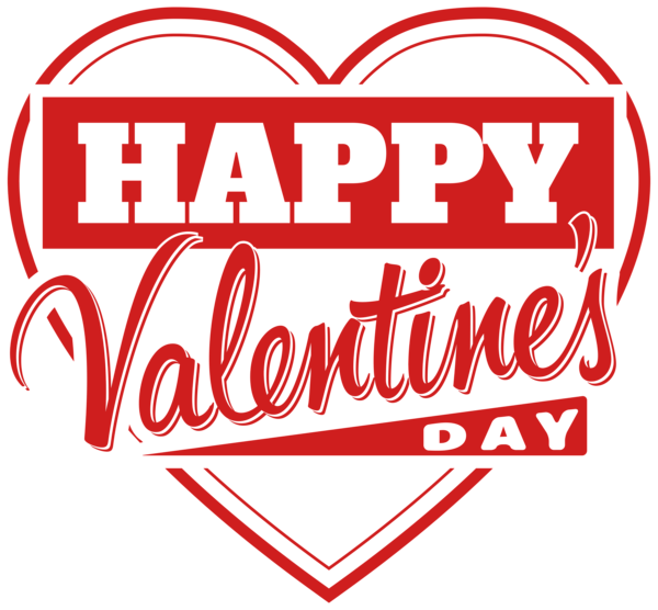 Valentine's Day Heart PNG Cutout