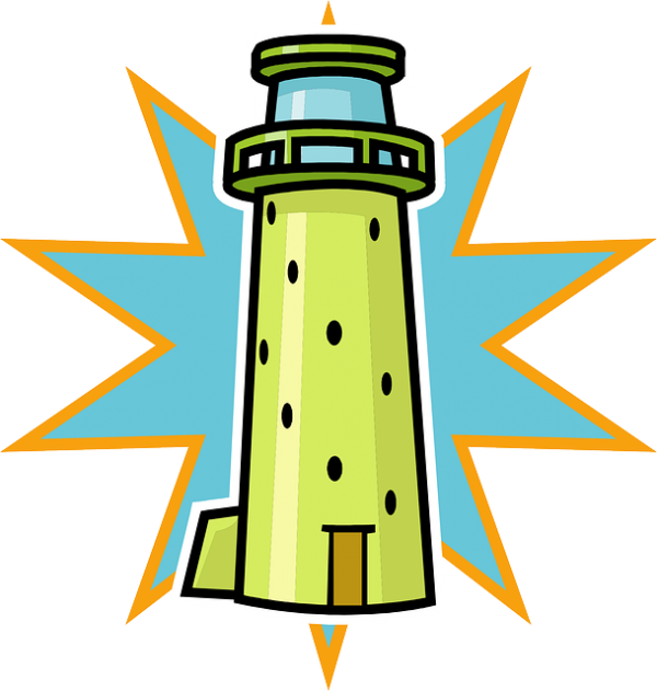 Vector Lighthouse PNG Clipart