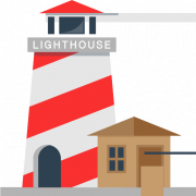 Vector Lighthouse PNG File