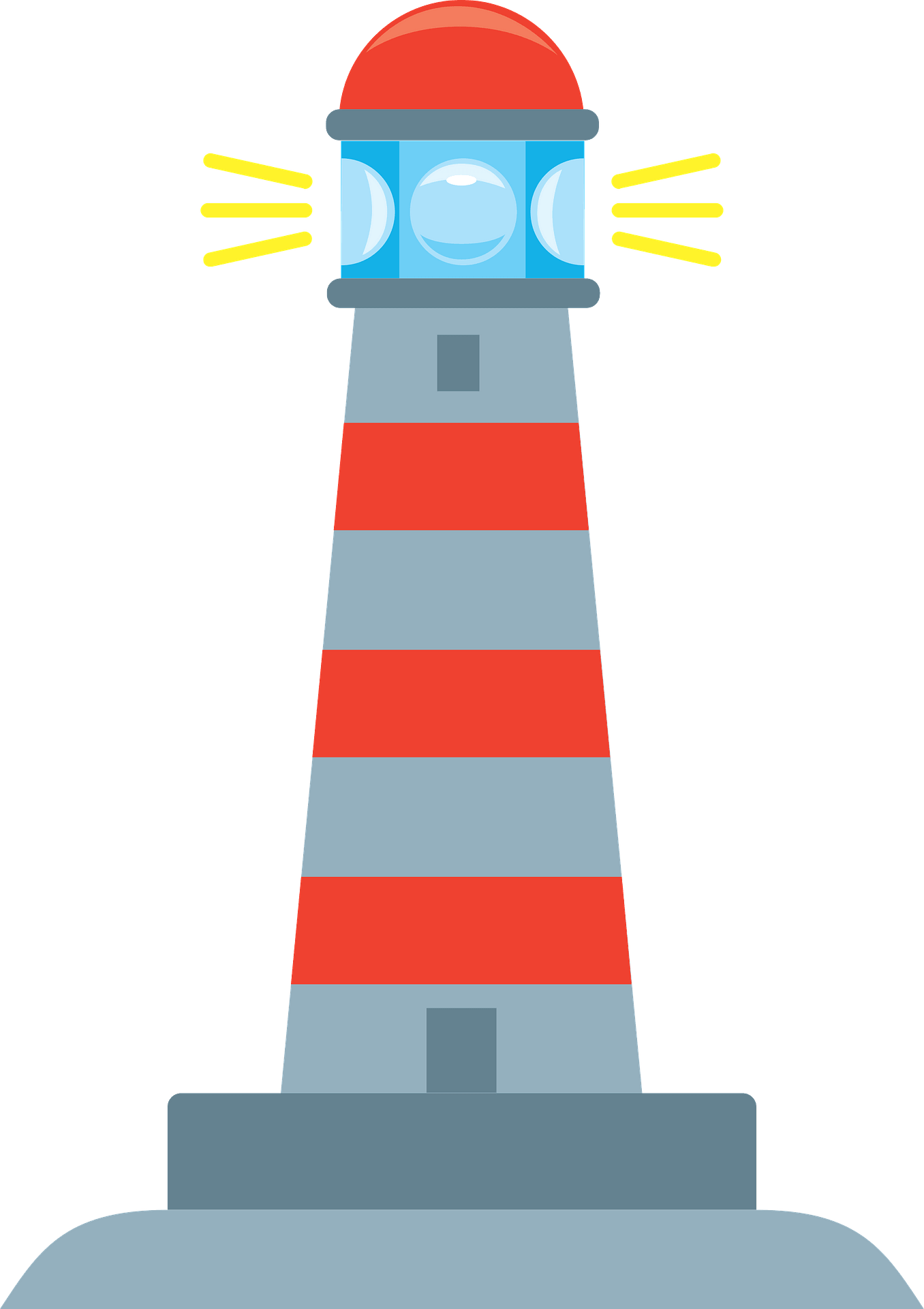Vector Lighthouse PNG Free Image