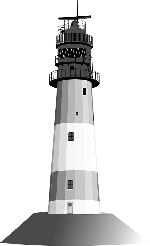 Vector Lighthouse PNG Images HD