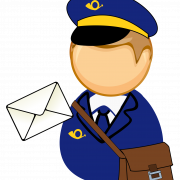 Vector Postman PNG Clipart