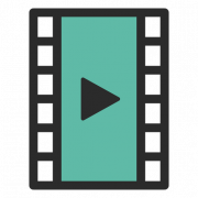 Video Symbol PNG Cutout