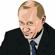 Vladimir Poutine transparent