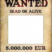 Wanted Frame Poster PNG Pic