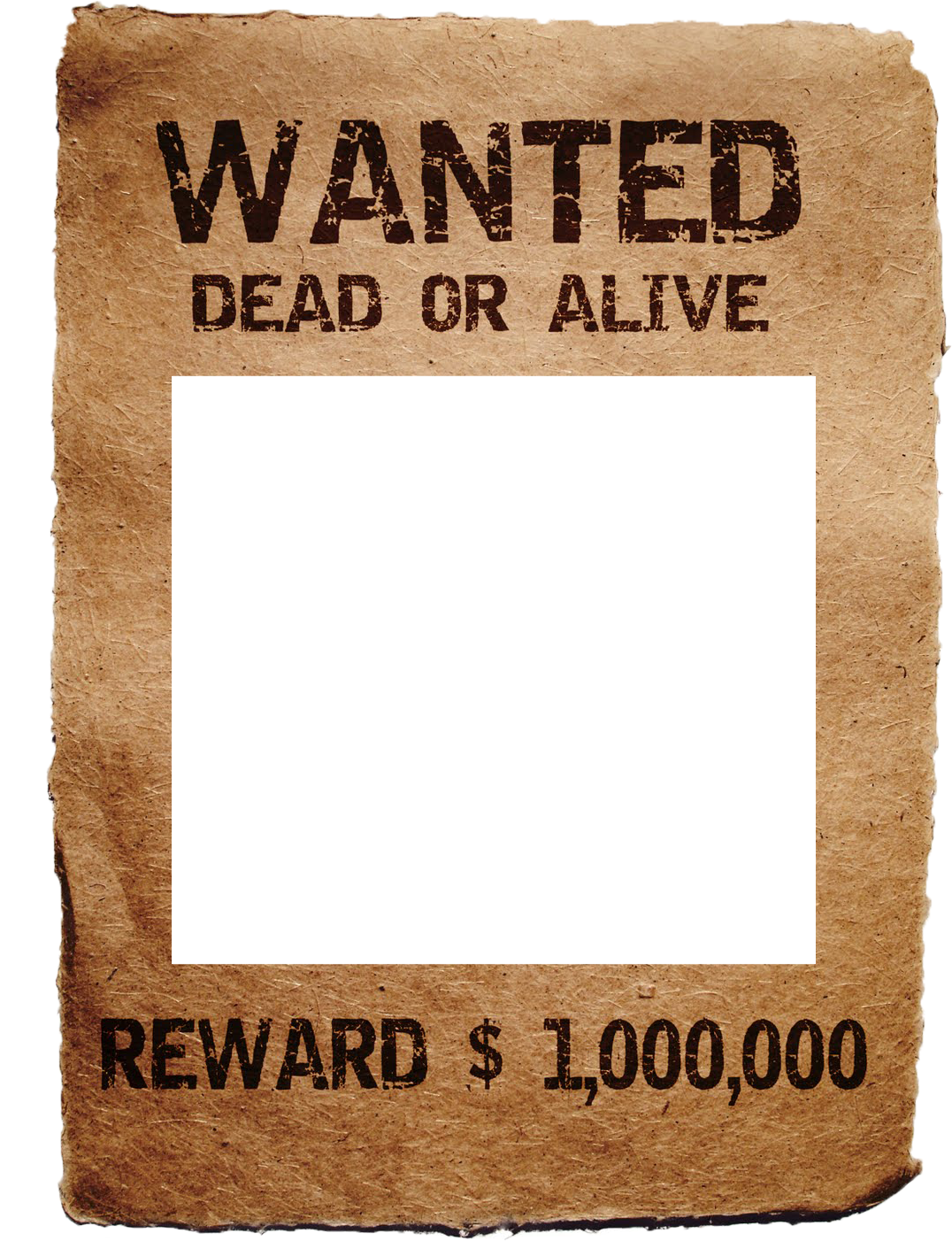 Wanted Frame Poster