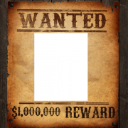 Wanted Stamp Png File