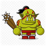 Warrior Orc Png recorte