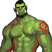Warrior Orc PNG -bestand