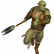 Warrior Orc PNG Photo