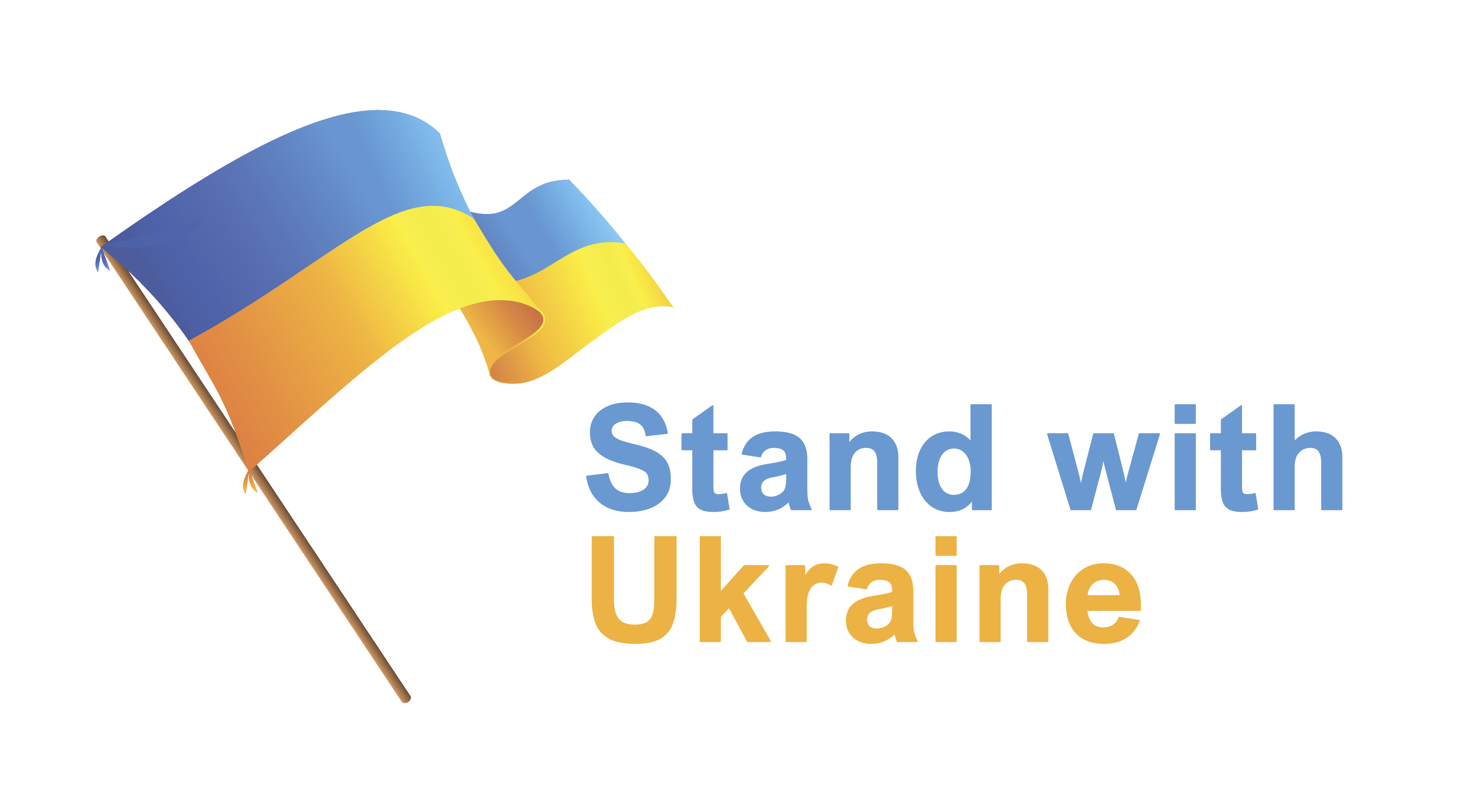We Stand With Ukraine PNG Clipart