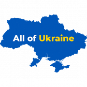 We staan ​​met Oekraïne transparant