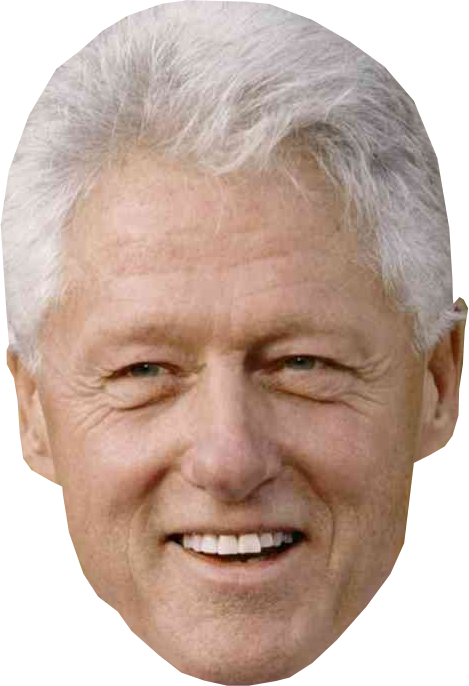 William Jefferson Clinton PNG -foto