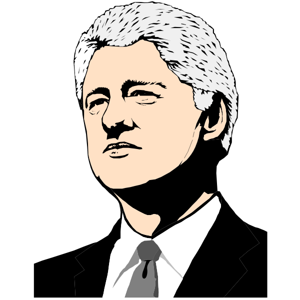 William Jefferson Clinton PNG Pic