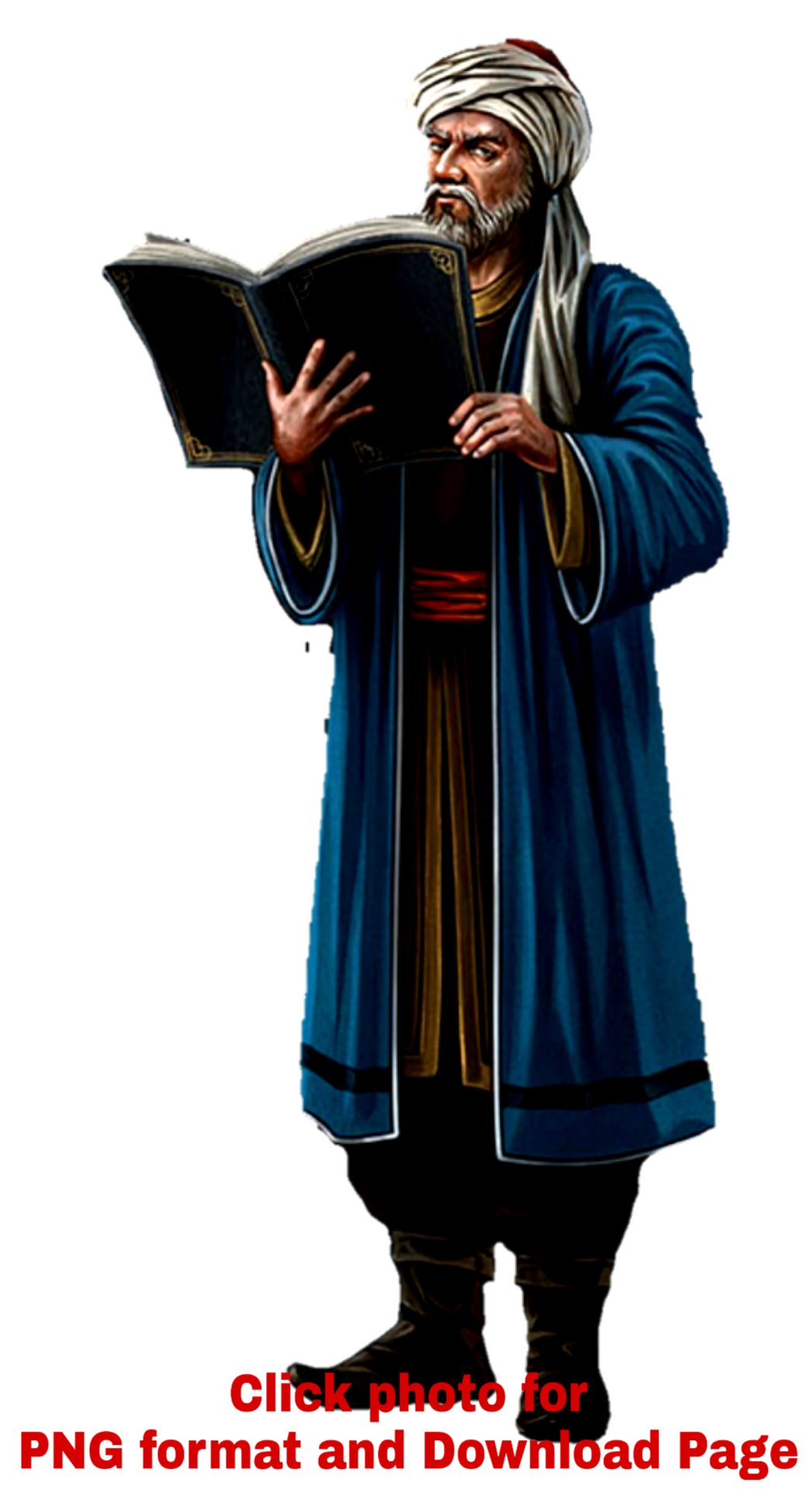 Wise Man PNG Cutout