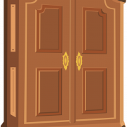 Wooden Closet PNG file