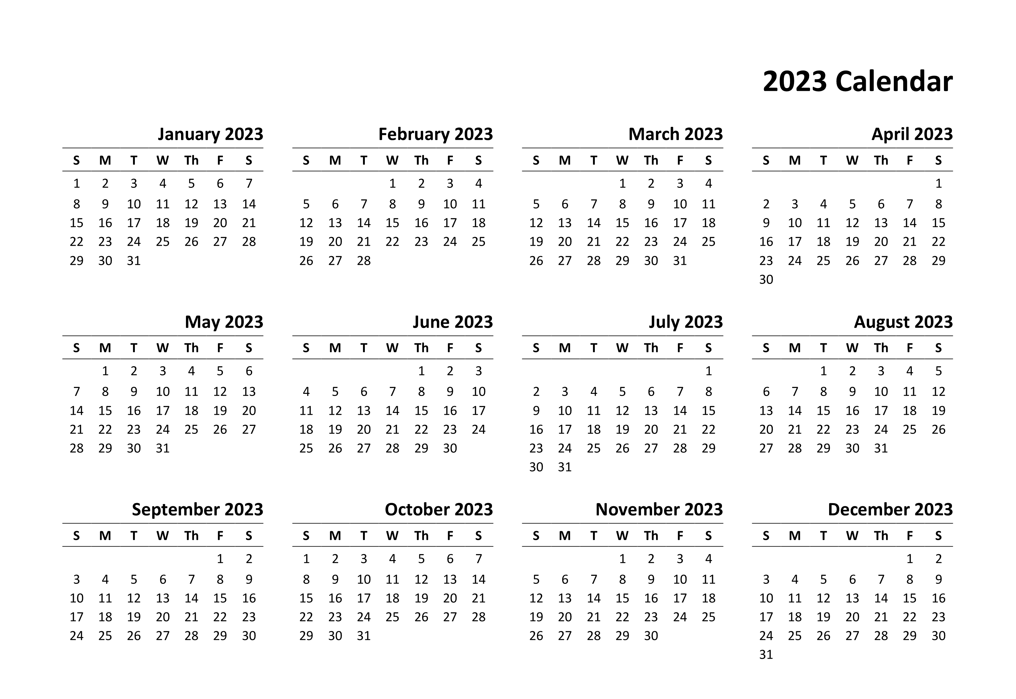 2023 Calendar 2023 Ka Calendar Calendar 2023 January 2023 Calendar Asia 