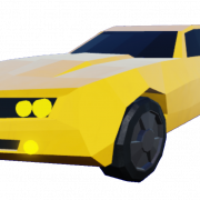 Yellow Camaro Transparent