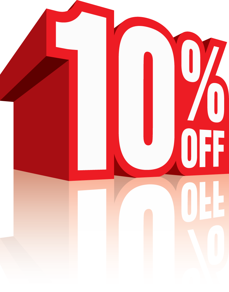 10% Discount PNG Pic