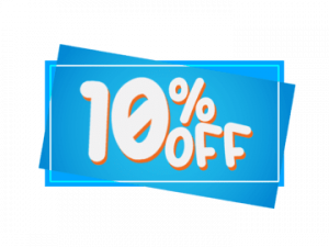 10% Off Sign PNG Photo