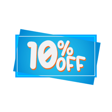 10% Off Sign PNG Photo