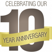 10 Years Anniversary PNG Picture
