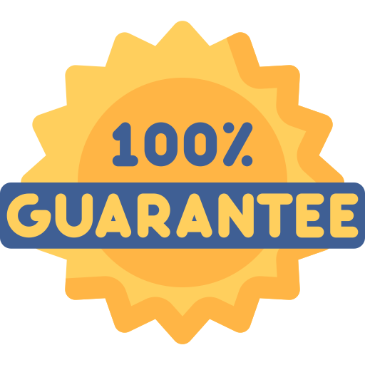 100% Money Back Guarantee Background PNG