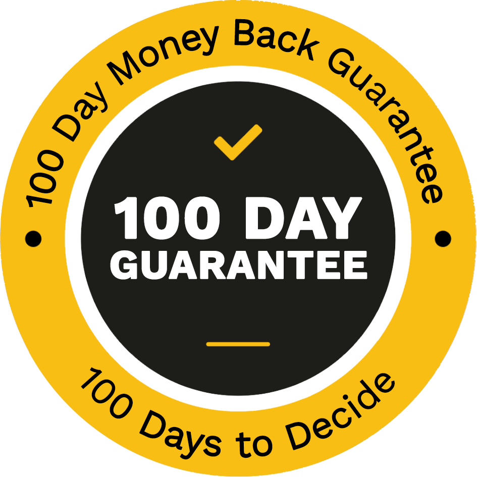 100% Money Back Guarantee PNG Free Image