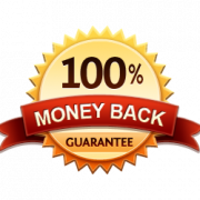 100% Money Back Guarantee Transparent