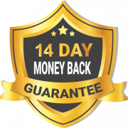 14 Days Money Back Guarantee PNG Image File