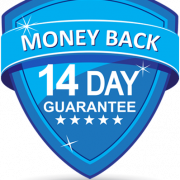 14 Days Money Back Guarantee PNG Photo