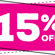15% Off Discount PNG Images