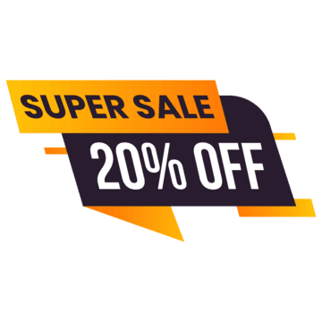 20% Discount PNG