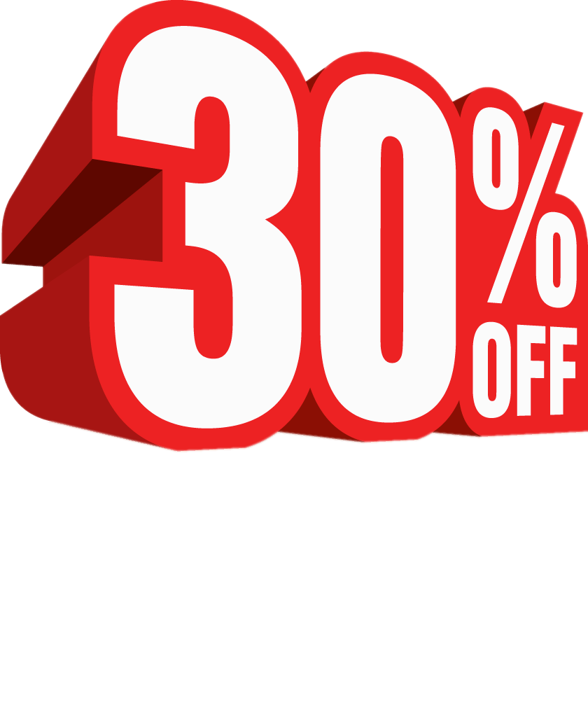 30% Discount PNG