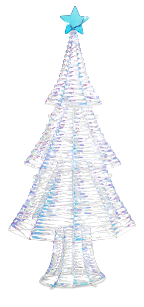 3D Christmas Tree PNG Cutout