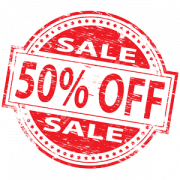 50% Discount PNG