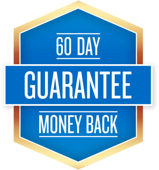 60 Days Money Back Guarantee PNG Image