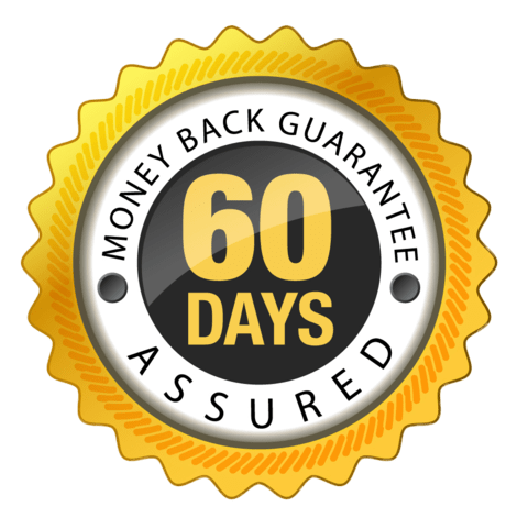60 Days Money Back Guarantee PNG Pic