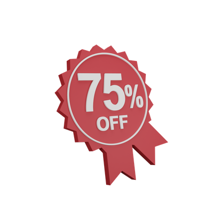 75% Discount PNG